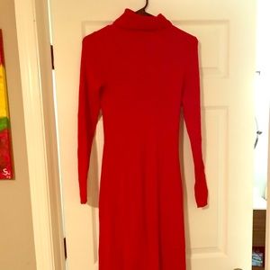 Victoria Secret knit turtleneck sweater dress